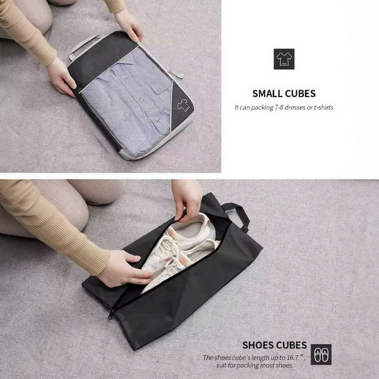 FlowTech® 6Pcs Compress Packing Cubes